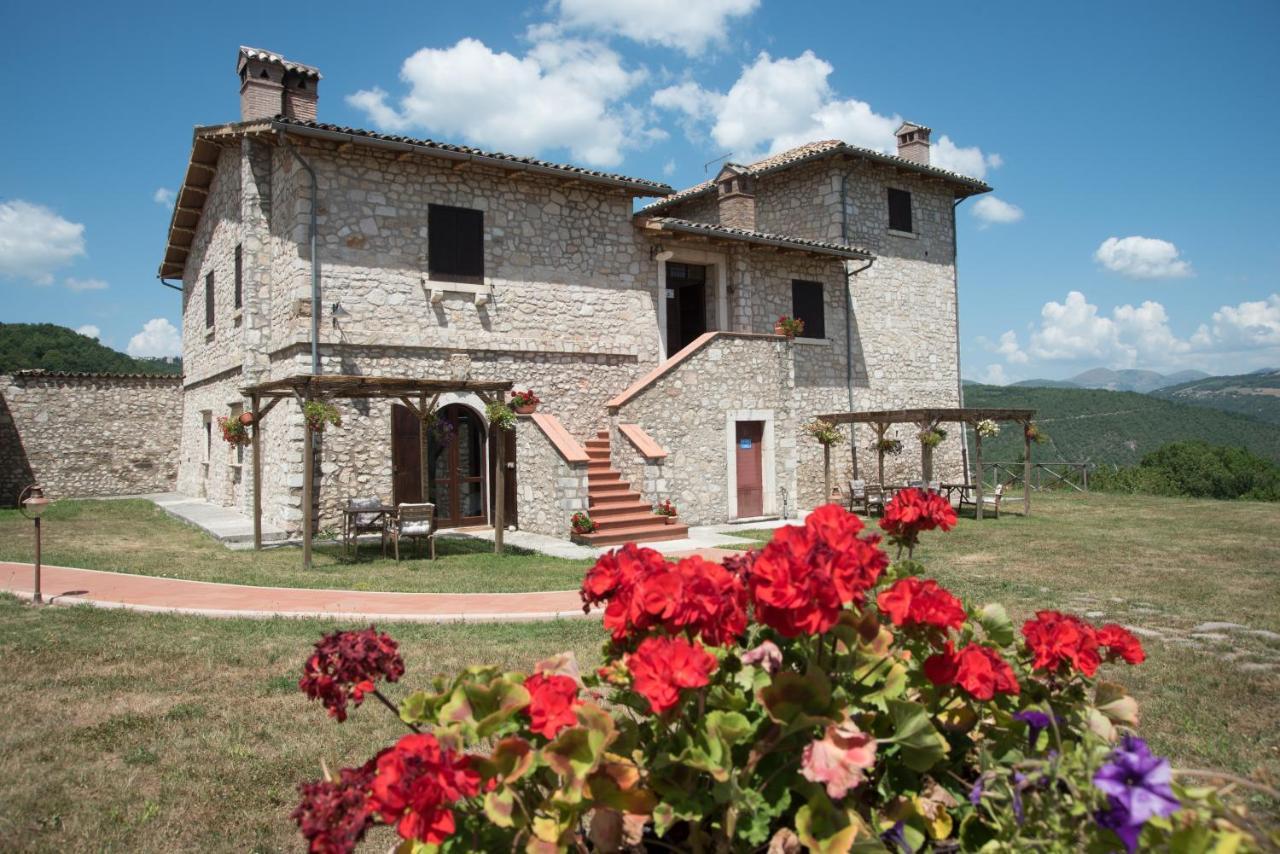 Agriturismo La Commenda-Adults Only Cascia Eksteriør bilde