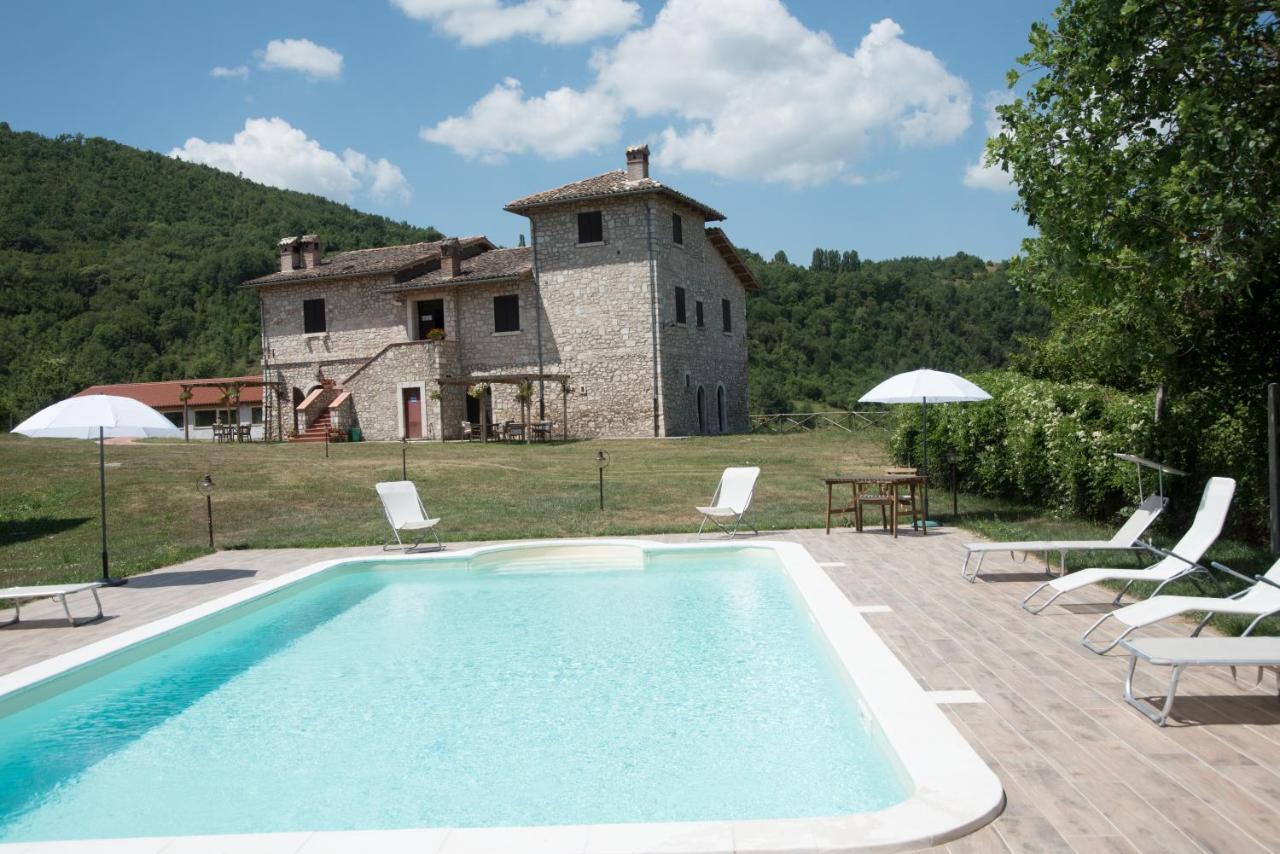 Agriturismo La Commenda-Adults Only Cascia Eksteriør bilde