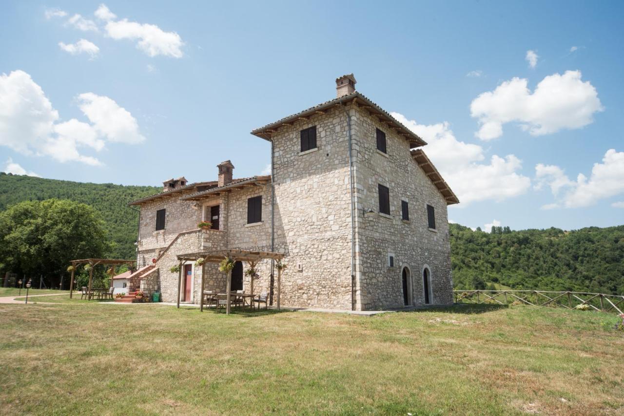 Agriturismo La Commenda-Adults Only Cascia Eksteriør bilde