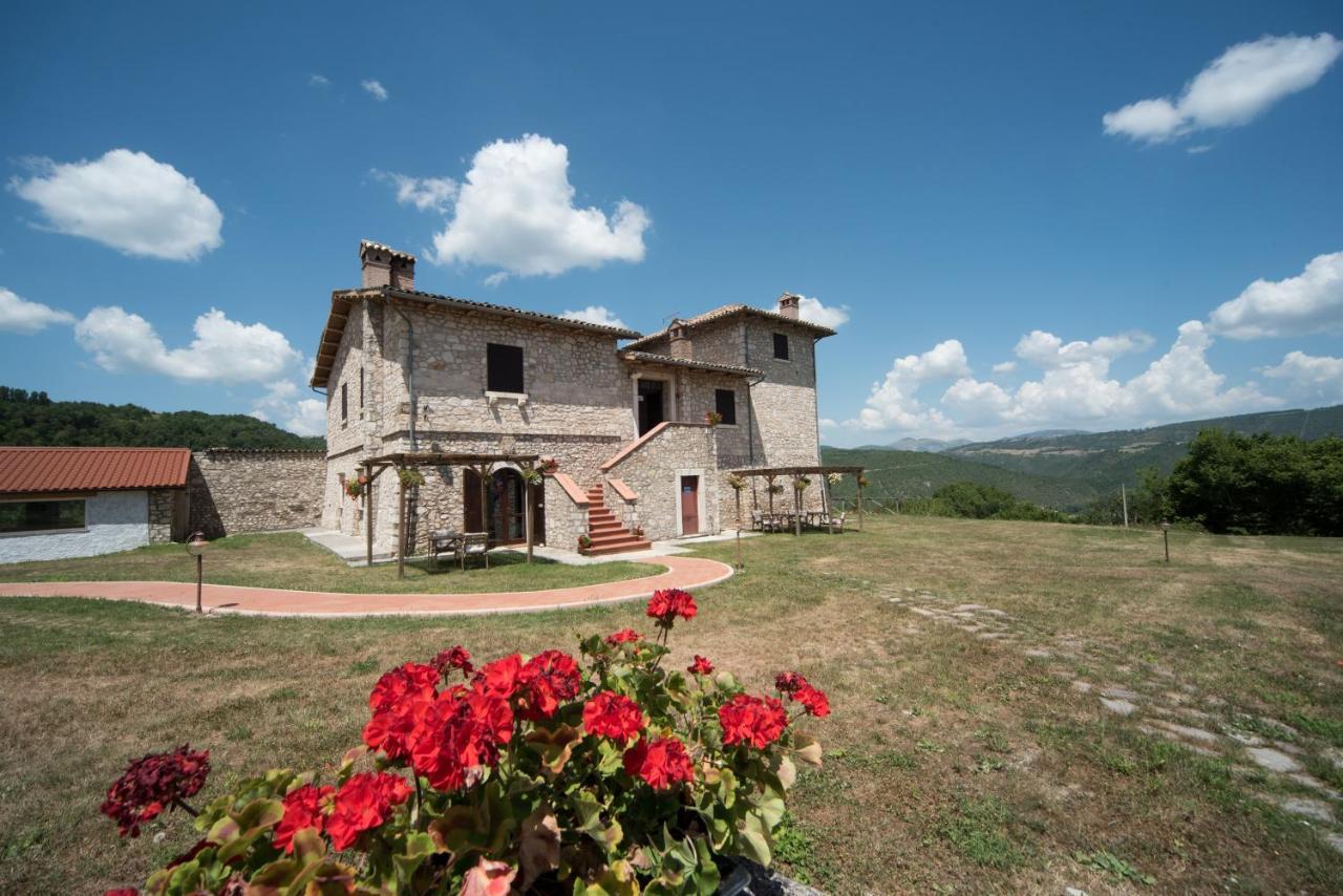 Agriturismo La Commenda-Adults Only Cascia Eksteriør bilde